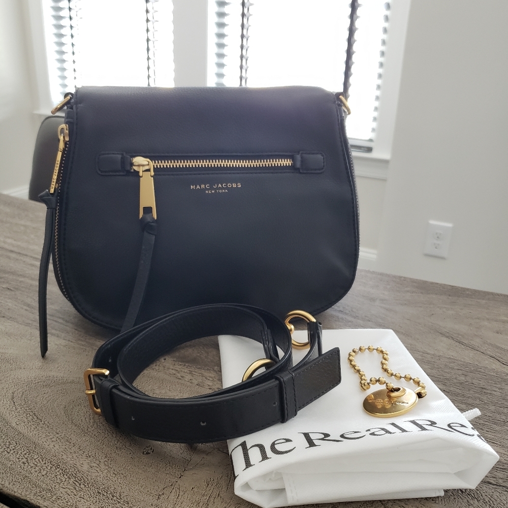 Marc Jacob's Recruit Leather Saddle Bag